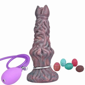Airbag Boost Silicone Ovipositor Dildo