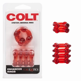 California Exotics - COLT Enhancer Cock Rings (Red)