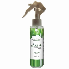 Intimate Earth - Green Tea Tree Oil Toy Cleaner Spray 4.2 oz