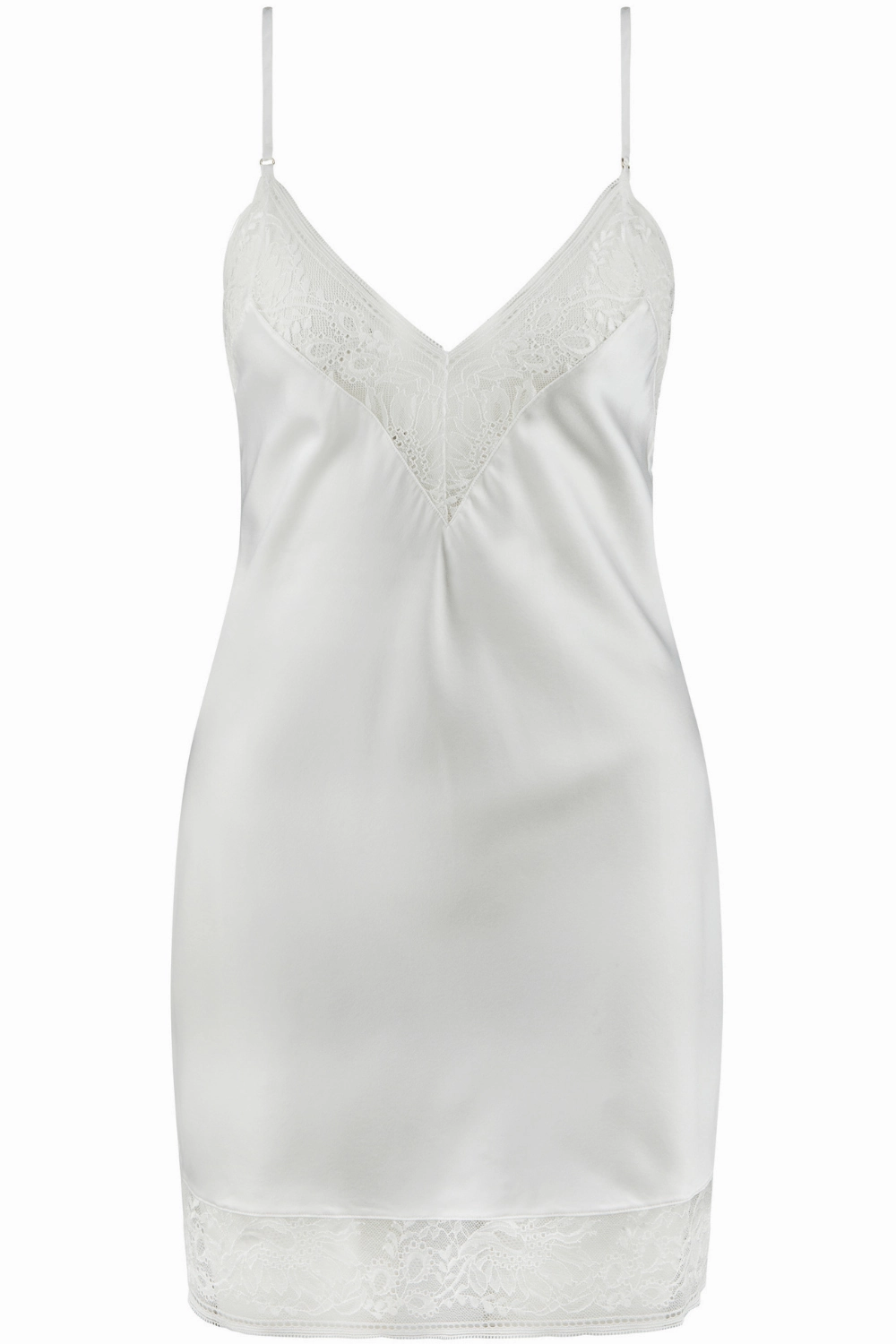 Midnight Whisper Silk Nightie Opale