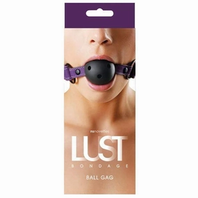 NS Novelties - Lust Bondage Ball Gag (Purple)