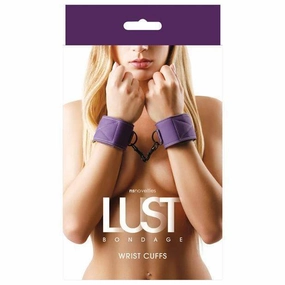 NS Novelties - Lust Bondage Wrist Cuffs (Purple)