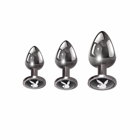 Playboy Pleasure Pleasure 3 Ways Butt Plugs
