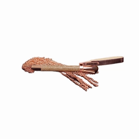 Rose Gold Rhinestone & Chain Whip
