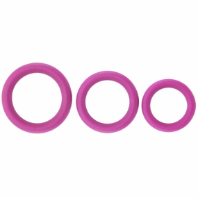 Silicone Cock Rings #2 in Purple