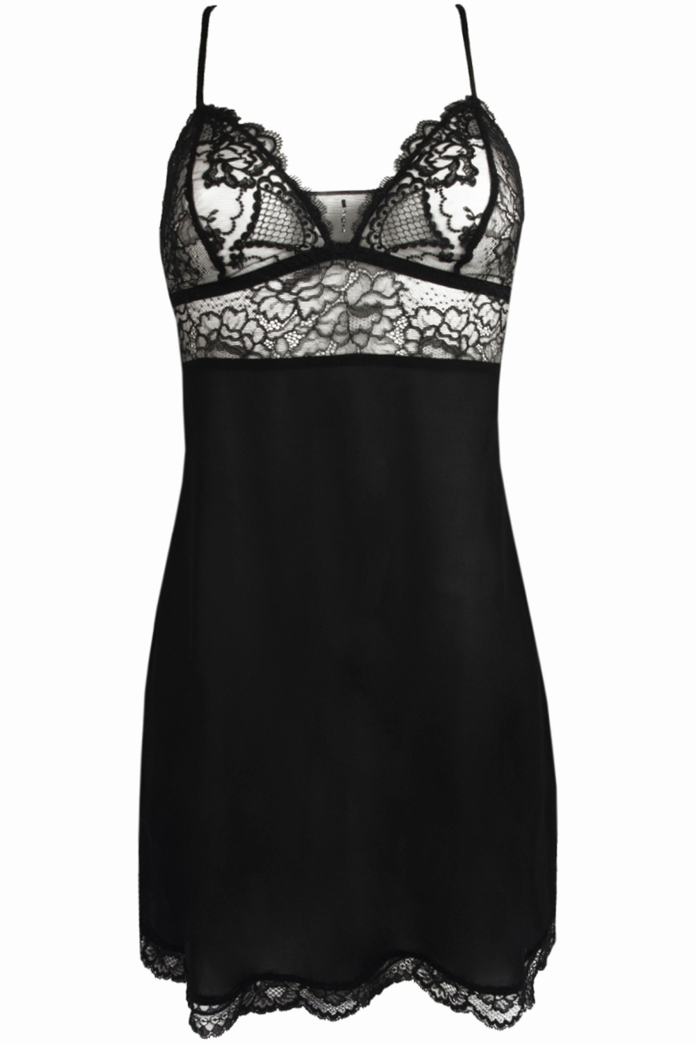 Sublime En Dentelle Sexy Nightie in Black