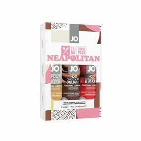 System Jo - Tri Me Triple Pack Neapolitan Various Lubricant Gift Set
