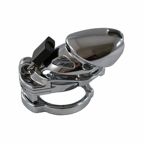 The Vice - Locked In Lust The Vice Chastity Cock Cage Standard (Chrome)
